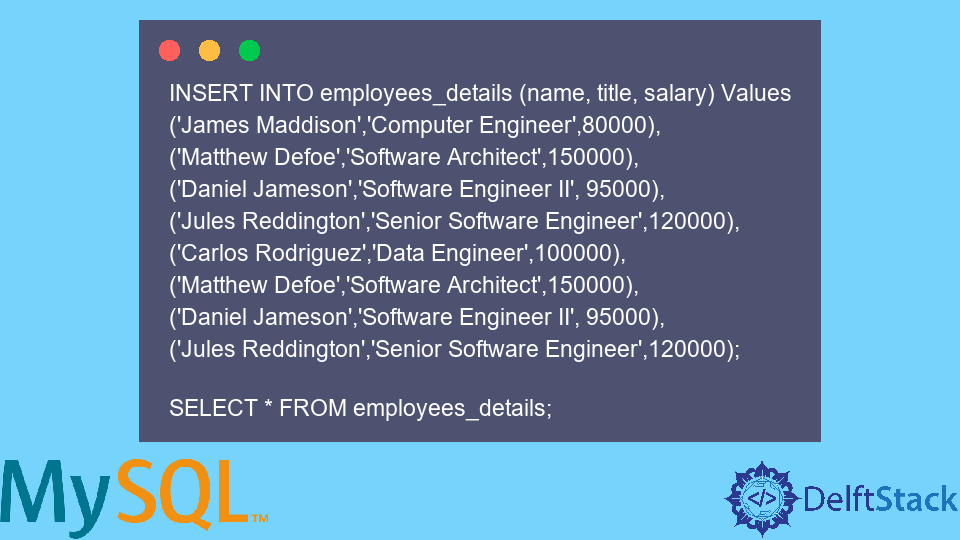 find-duplicate-records-in-a-mysql-table-delft-stack